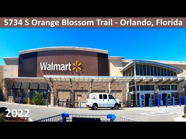 Shopping at Walmart Supercenter on Orange Blossom Trail in Orlando, Florida - Store 5871