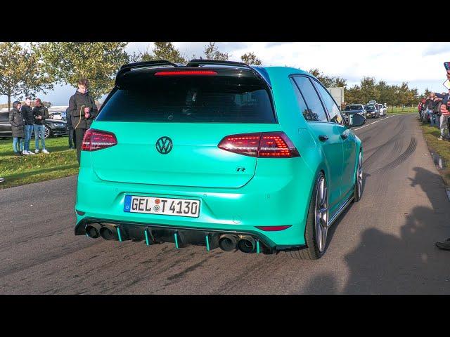 Modified Cars leaving a Carshow WILD | Deutsche Autofest 2024