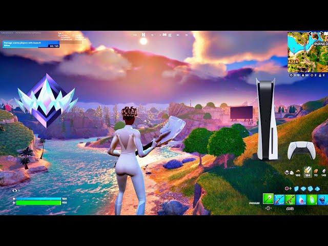 PS5 Fortnite Chapter 5 UNREAL RANKED Gameplay (4K 120FPS)