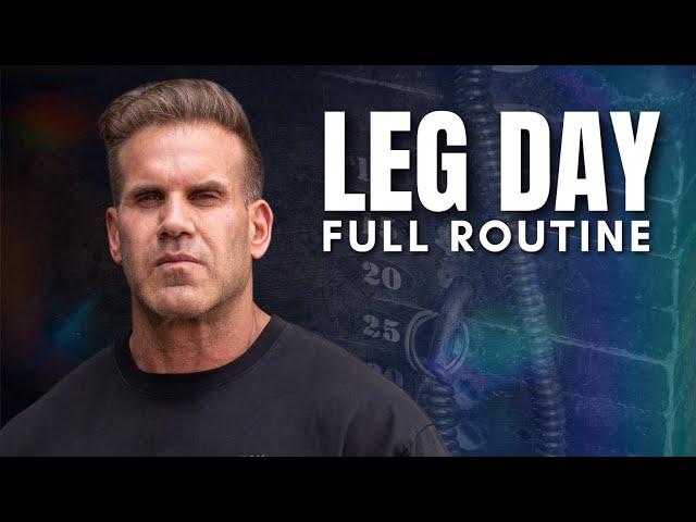 JAY’S LEG DAY | FULL ROUTINE