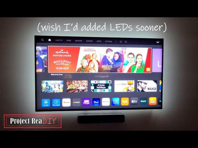 Great LED bias light for your TV