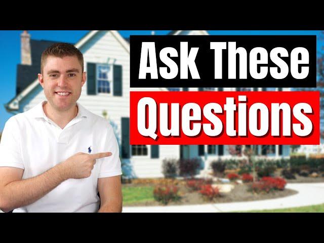 10 Questions You MUST Ask When Buying A House | Buying Your First Home