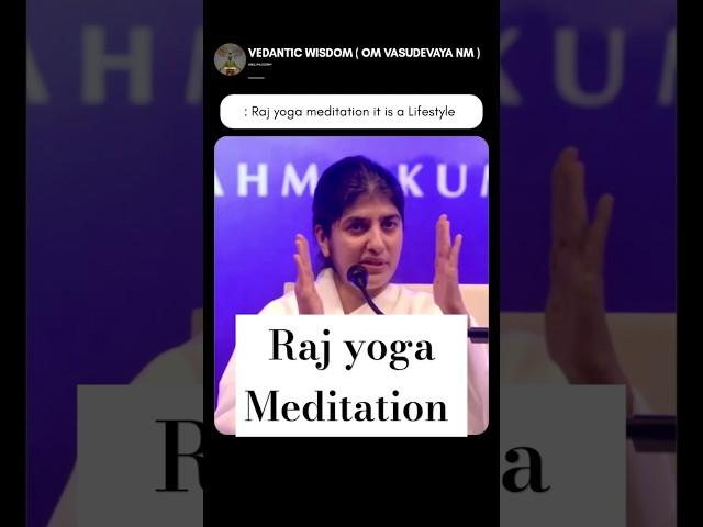 BK Shivani | "Discover the power of Raj Yoga Meditation!   #RajYoga #Meditation #Peace #bkshivani