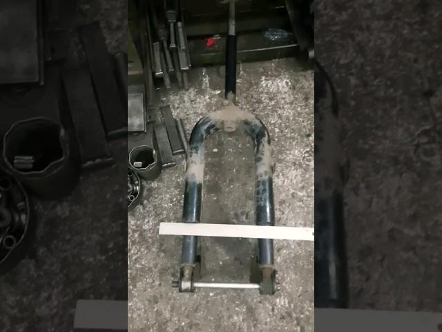Activa fork bend repair #shortvideo #machanical #bike #activa #fork #automobile #technology #valsad