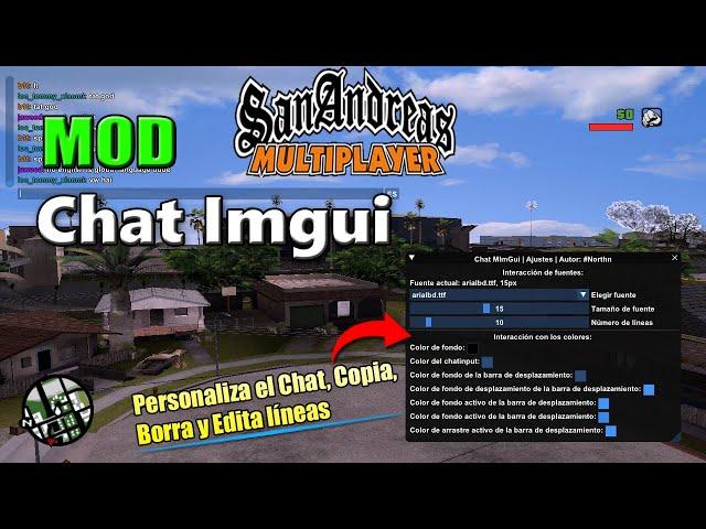 [MOD] Chat Imgui (Nuevo Chat) - SAMP 0.3.7