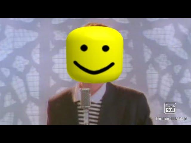 Never gonna OOF you up - A Roblox Music Video