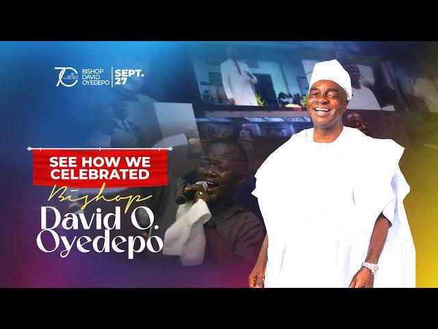 Bishop Oyedepo's 70th birthday celebration praise night. Adekeye Damilola