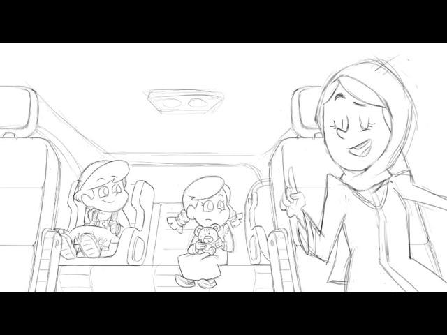 Alwefaq rent a car - Road Safety Campaign - Storyboard