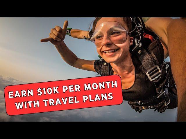 How To Make $10,000 Per Month From Travel Itinerary Planning with Emily Embarks