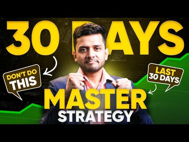 30-Day Ultimate Strategy for CMA June 2025 Exams | Do or Die Approach | By CA CS CMA Nikkhil Gupta