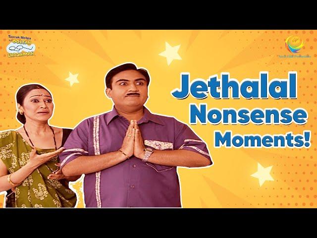 Jethalal Nonsense Moment! I Comedy Scenes | Taarak Mehta Ka Ooltah Chashmah