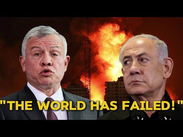 Our Humanity Has Failed the People of Gaza: Jordan King Abdullah II