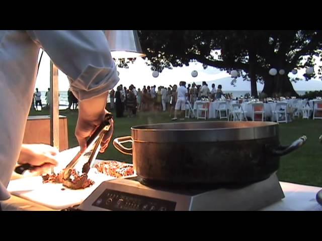 Catering at the Olowalu Plantation, Maui, Hawaii