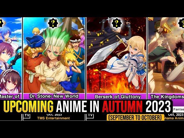 50 Upcoming Anime in Autumn 2023 | (September to October)