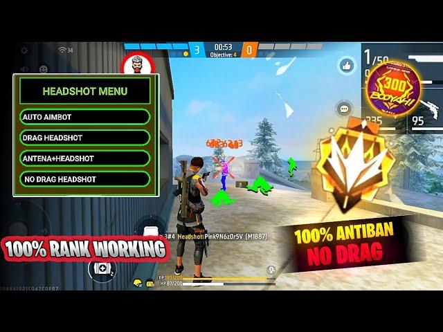 Ob46 || FF Max + FF Antiban Drag Headshot Injector Panel | All Rank Working | Free Fire Hack