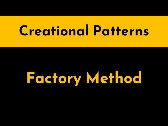 The Factory Method Pattern Explained and Implemented in Java | Creational Design Patterns | Geekific