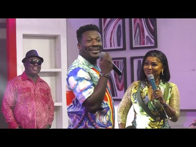 [MUST WATCH] Asamoah Gyan brought all the FEELS on #OnuaShowtime with Nana Ama McBrown