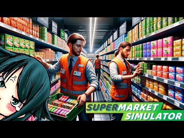 #8 РУС Supermarket Simulator,  Эксперименты! развиваем магазин!