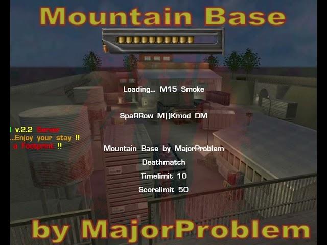 #35 - Mountain Base - Deathmatch - {M|)K}WarZone - (11 - 0) - SOF2 (MP)