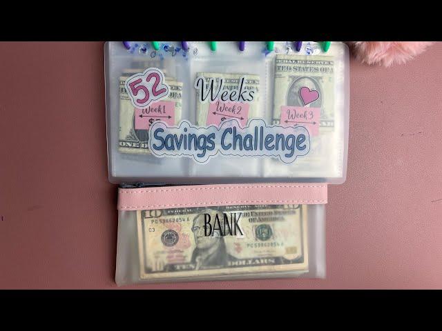 How to Save Money Using the 52 week Challenge method || Cash Stuffing