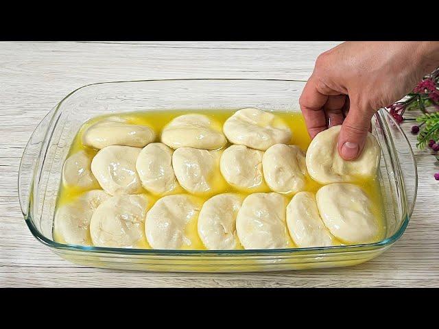 This recipe is 100 years old, Grandma taught. I put the dough in the oil.  Fast and tasty.