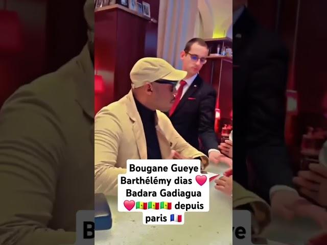 Barthélémy dias ️Badara Gadiagua ️bougane gueye ️ depuis paris  #sentv  #team221