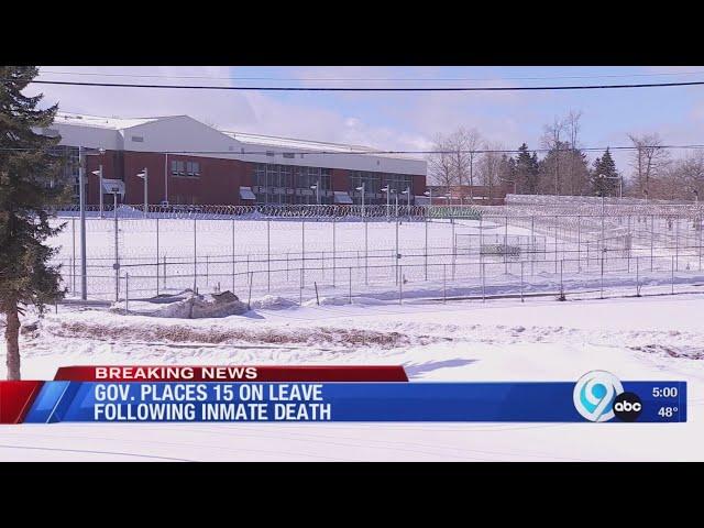 15 people placed on leave following inmate death at Mid-State correctional facility