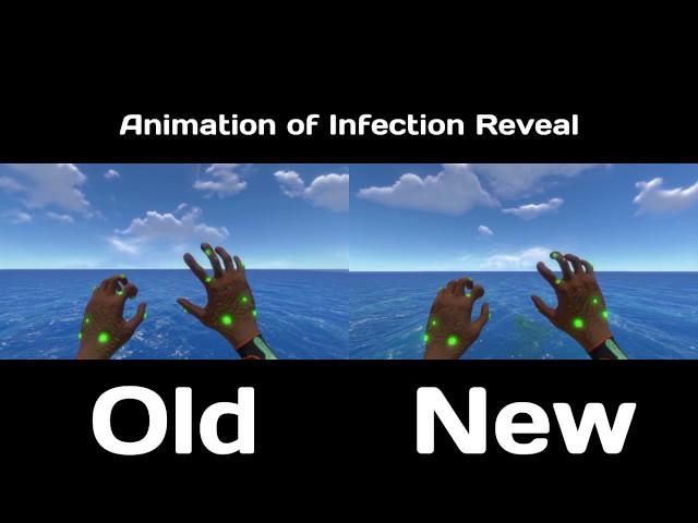 Subnautica - Infection New Animation Vs Old