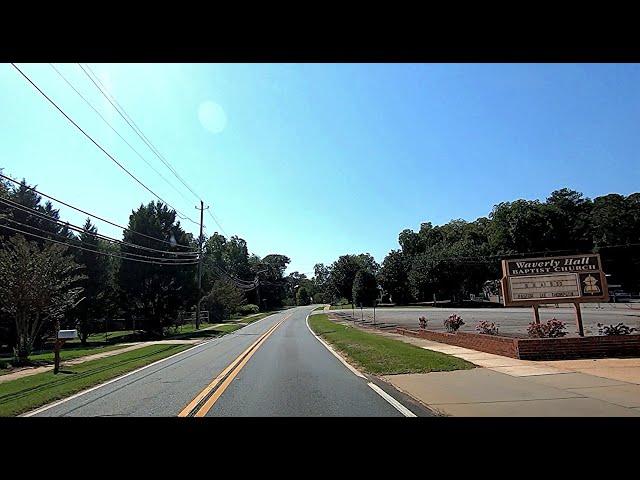 Waverly Hall, Georgia Driving Tour a "Traveling with Hubert" Video