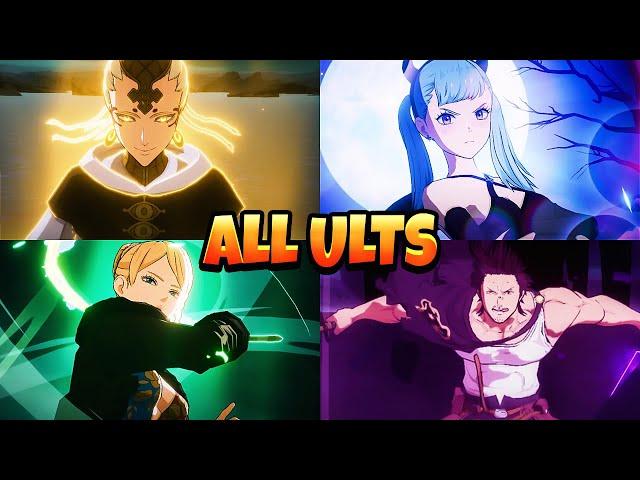 (Black Clover Mobile) All 71 Characters Ultimate Animations Season 1-6