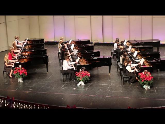 "Grand Finale" - Evelyn Mason with the 2016 BAMTA Multiple Piano Festival