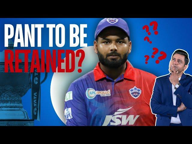 Is Pant Staying at DC? | #AakashVani #IPLRetentions #DC & #RR