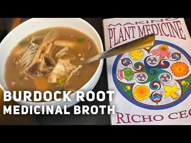 Burdock Root Intro | Burdock Root Healing Soup | Seasonal Herb Series | EARTHSEED DETROIT