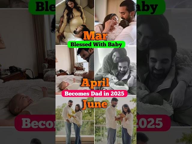 Indian cricketer who Becames Dad In 2025 #klrahul#zaheerkhan#jaydevunadkhat#cricketfans#ytshorts