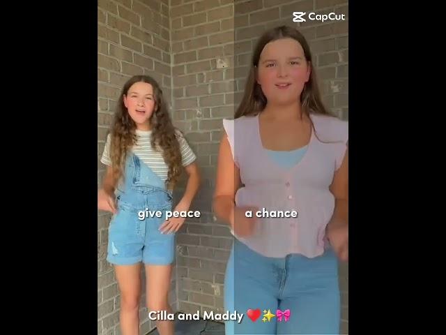 Cilla and Maddy️️