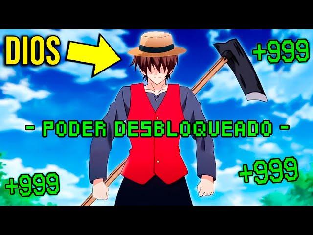 GRANJERO DESBLOQUEA UNA HABILIDAD QUE LO CONVIERTE EN UN HÉROE DE RANGO SUPREMO! | Anime Resumen