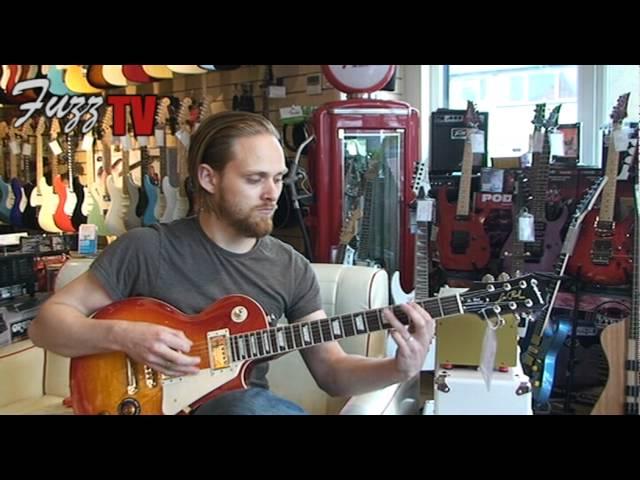 Fuzz Guitars: Epiphone Les Paul Standard Plus Top Pro in Heritage Cherry