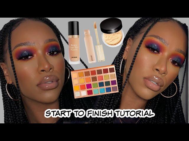 FULL FACE GRWM! A TROPICAL TWILIGHT TUTORIAL...