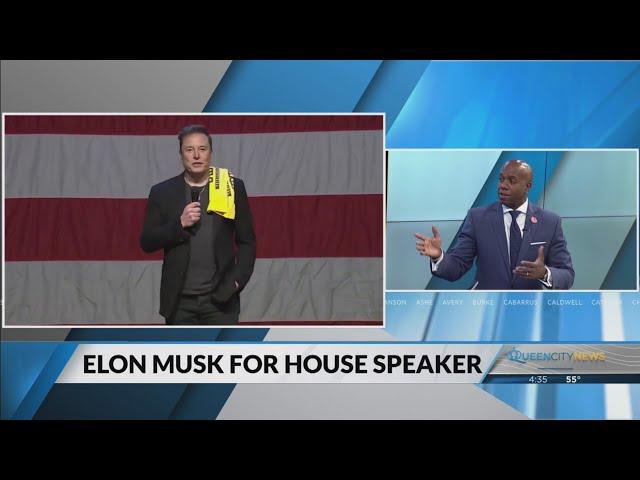 Could Elon Musk be voted as Speaker of the House?