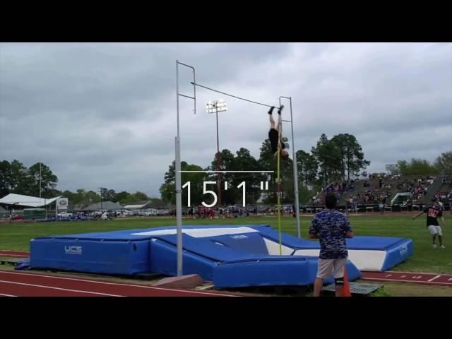 Mondo Duplantis 10 year  pole vault progression (Short Version)