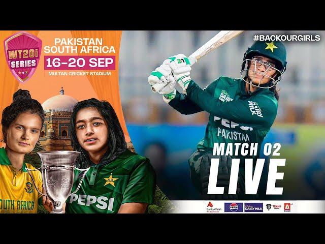 Live | Pakistan Women vs South Africa Women | 2nd T20I 2024 | PCB | M3X1A