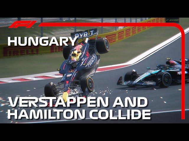 Recreating Max Verstappen and Lewis Hamilton's Crash! | 2024 Hungarian Grand Prix