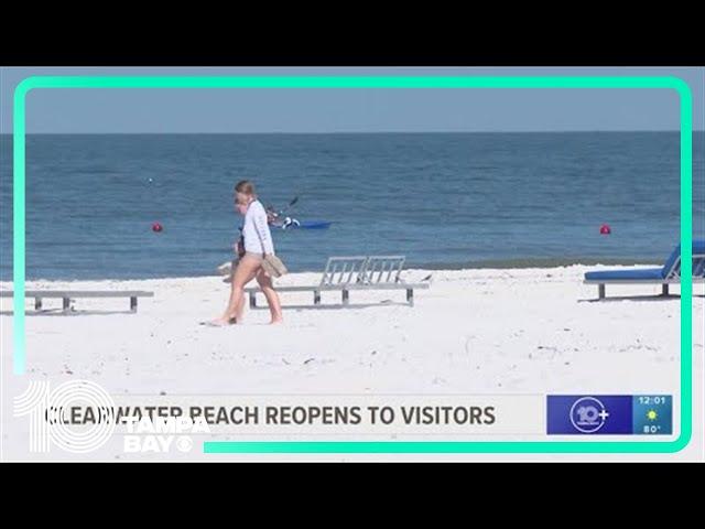 Clearwater Beach reopens to visitors weeks after Milton