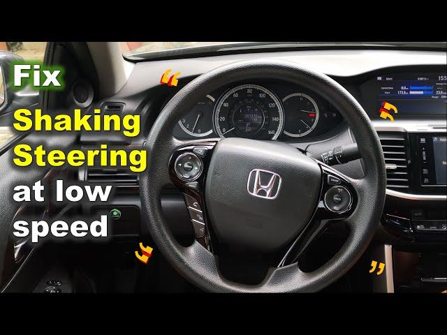 How I Fixed Steering Shaking at Low Speeds / Steering Wheel moving by itself Solved!