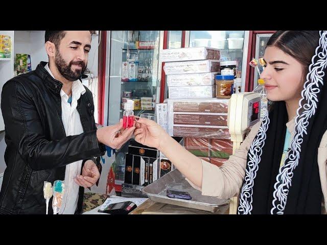 Daily life of young couple Hakimeh and Hossein trying to live together