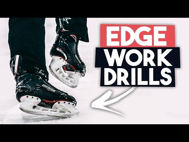 Edge Work Drills // World Famous Hockey Skills Coach! 