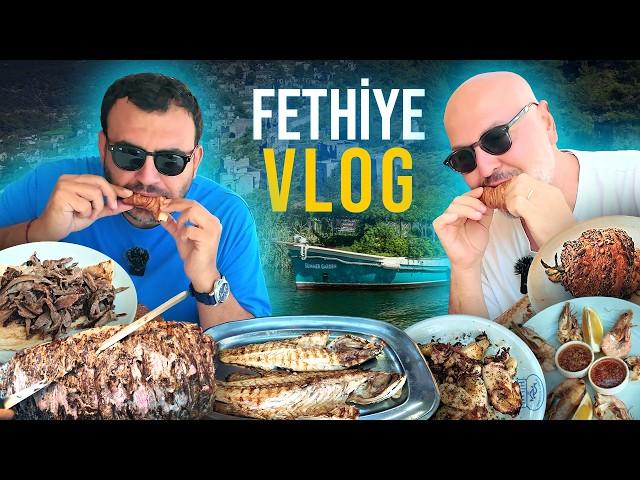 Fethiye Vlog | Döner, Kruvasan, Balık, Tahin Helvası - Ayaküstü Lezzetler