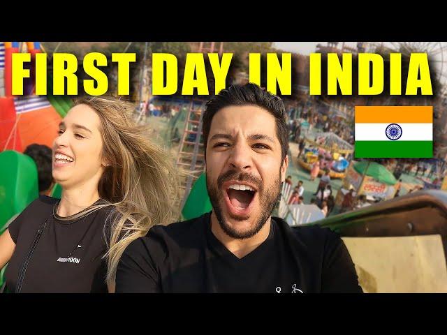 First Impressions of India  / Foreigners travelling in India