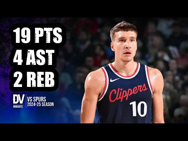 Bogdan Bogdanović vs Spurs 19 pts 4 ast 2 reb | Apr 08, 2025 | Regular Season