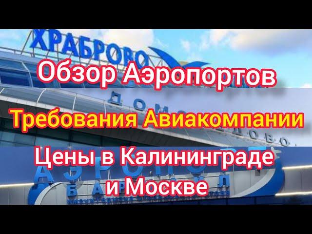 ОБЗОР АЭРОПОРТОВ. УСЛОВИЯ АВИАКОМПАНИЙ. ЦЕНЫ